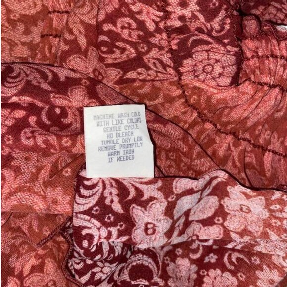 NWT Next Era Off Shoulder Paisley Ruffle Flare Sleeve Boho Top – Size M - Picture 10 of 12